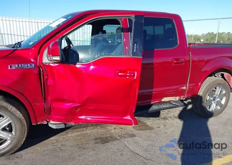 2018 Ford F-150 Lariat from USA, damaged, VIN 1FTEW1EG8JFE60182